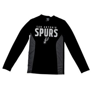 San Antonio Spurs Black Long Sleeve Shirt
